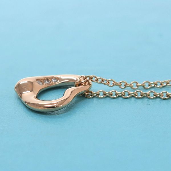 Tiffany & Co Open Heart Necklace 11 Diamond — view 2