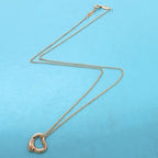 Tiffany & Co Open Heart Necklace 11 Diamond — view 4