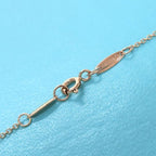Tiffany & Co Open Heart Necklace 11 Diamond — view 5