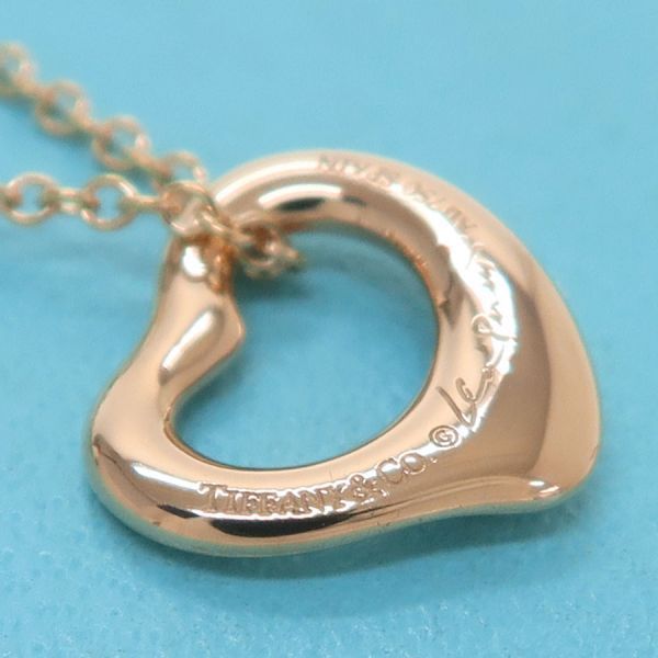 Tiffany & Co Open Heart Necklace 11 Diamond — view 6