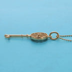 Tiffany & Co Daisy Key Charm Necklace Diamond — view 2
