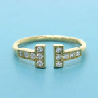 Tiffany & Co T Wire Diamond Ring Area