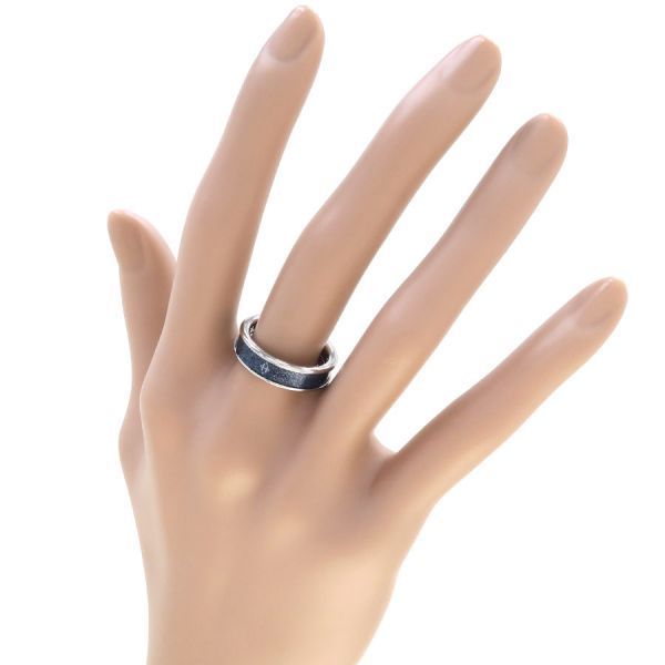 Hermes Ring Glitter Silver — view 9