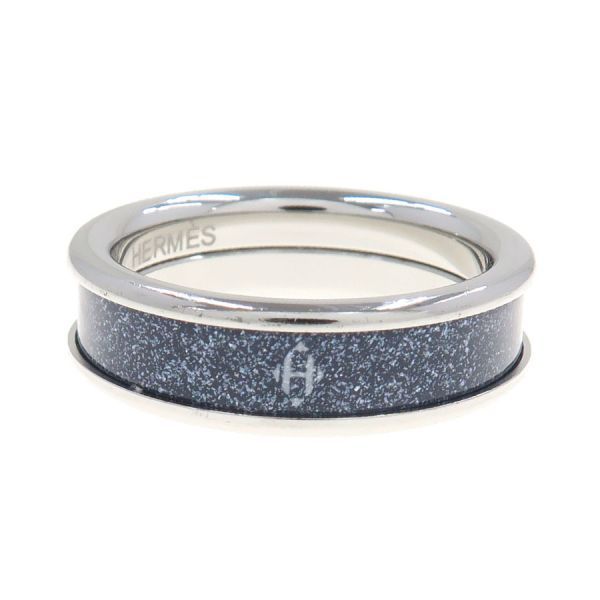 Hermes Ring Glitter Silver — view 4
