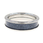 Hermes Ring Glitter Silver