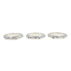 Chanel Triple Strand Logo Ring