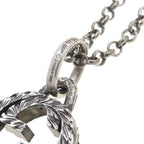 Gucci Interlocking Necklace Silver — view 7