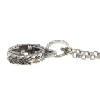 Gucci Interlocking Necklace Silver — view 3