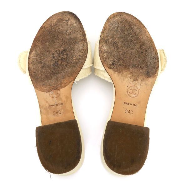Chanel Sandals Beige — view 9