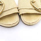 Chanel Sandals Beige — view 6