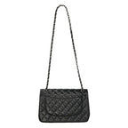 Chanel Deca Quilted 30 Lambskin Double Flap Chain Shoulder — view 2