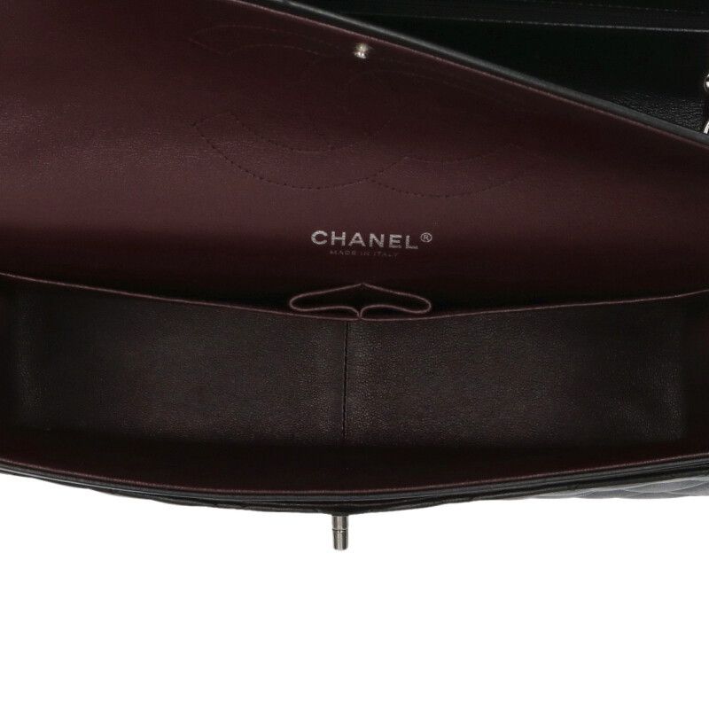 Chanel Deca Quilted 30 Lambskin Double Flap Chain Shoulder — view 3