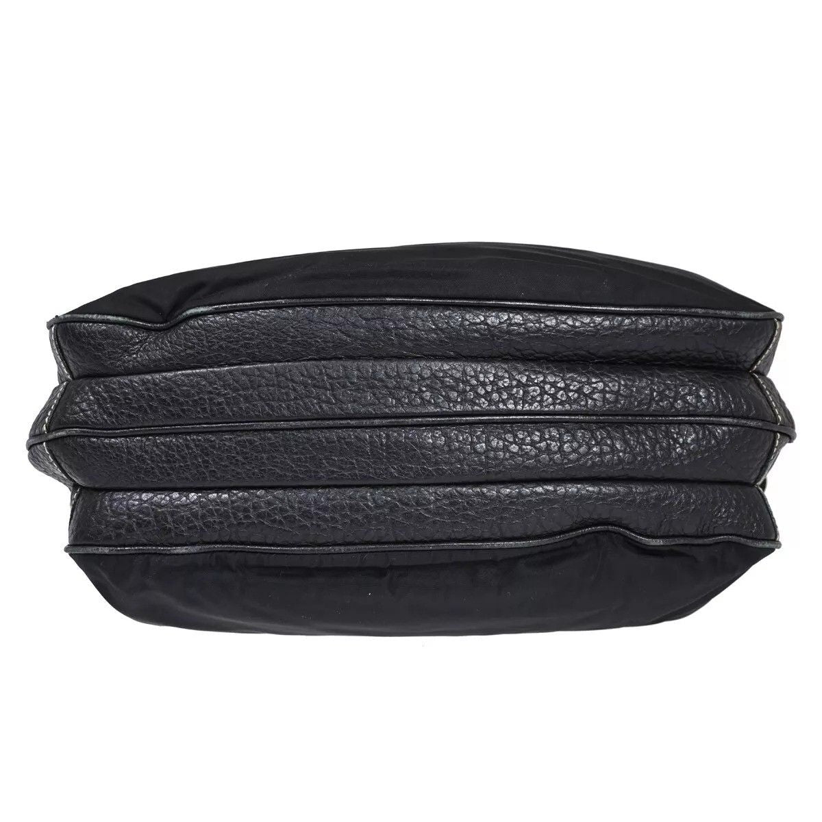 Prada Shoulder Bag Black Leather — view 4