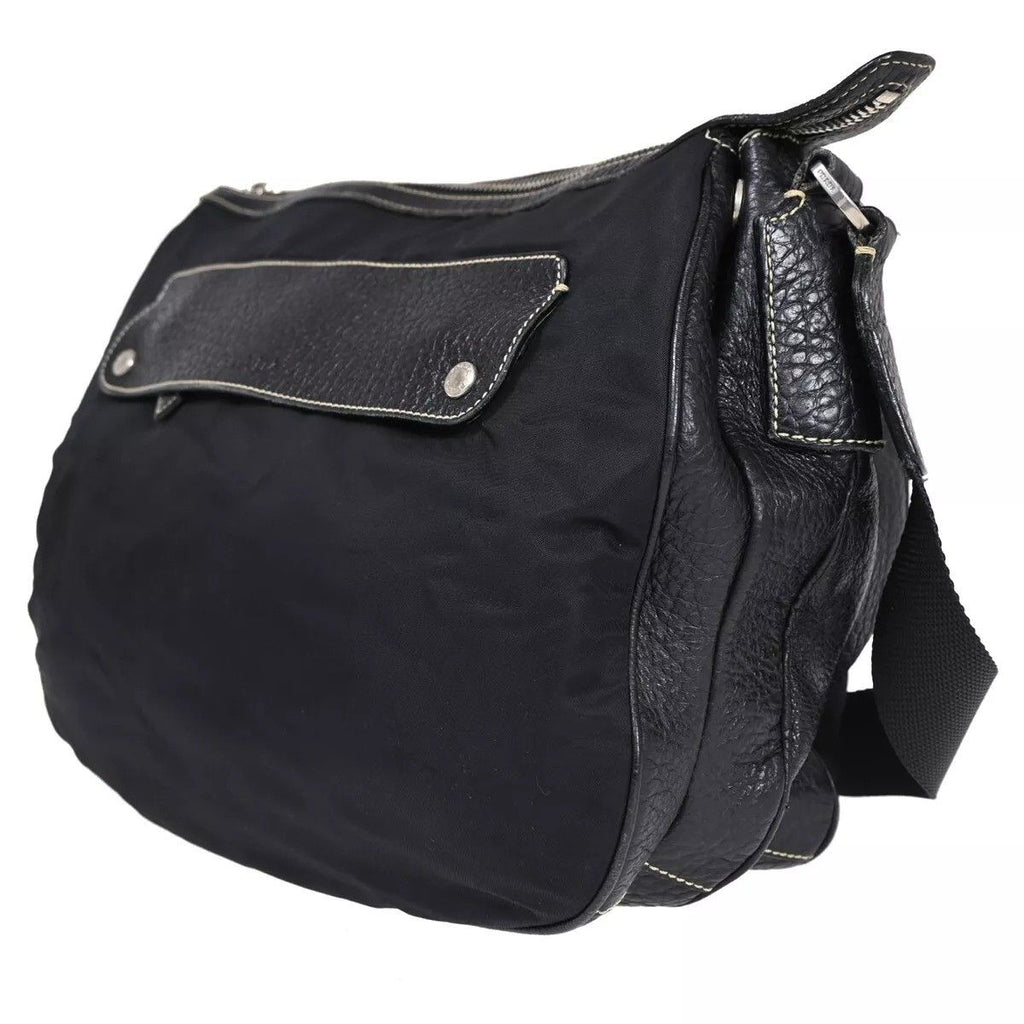 Prada Shoulder Bag Black Leather — view 2