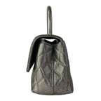 Chanel Handbag Top Handle Flap Bag Quilted Coco XS Silver Vintage Gold — view 4