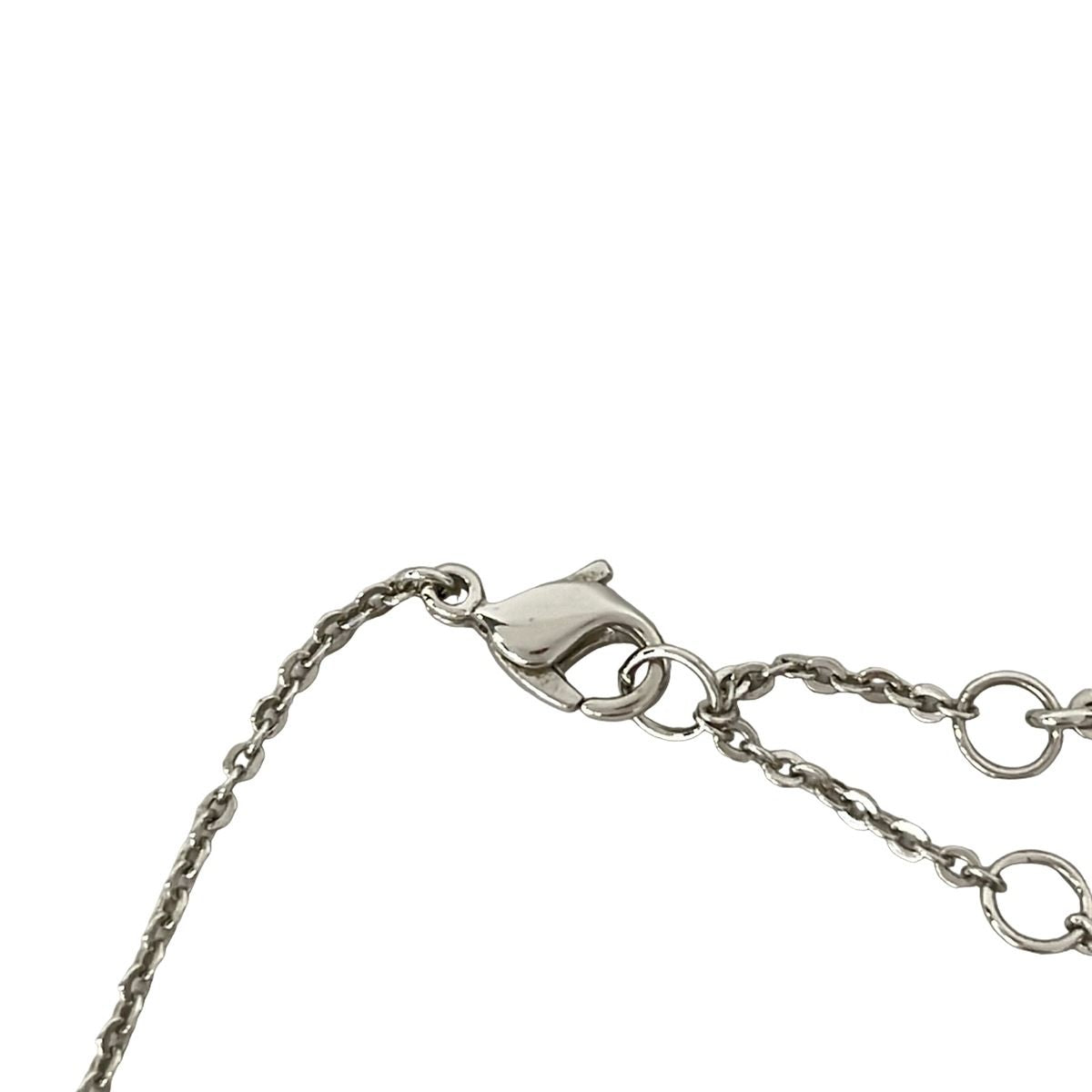 Dior Necklace Silver Pink Beige — view 4