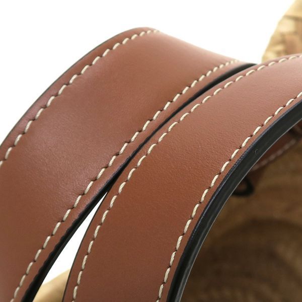 Celine Teen Classic Pannier Raffia&calfskin Messenger — view 7