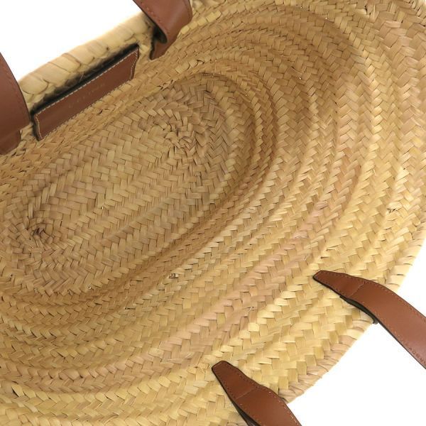 Celine Teen Classic Pannier Raffia&calfskin Messenger — view 2