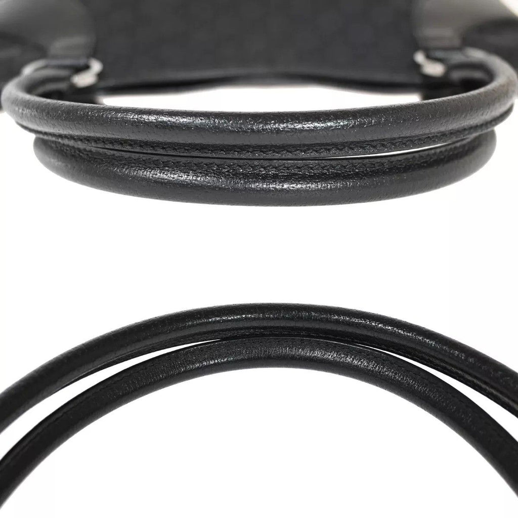 Gucci GG Pattern Tote Canvas Black — view 6