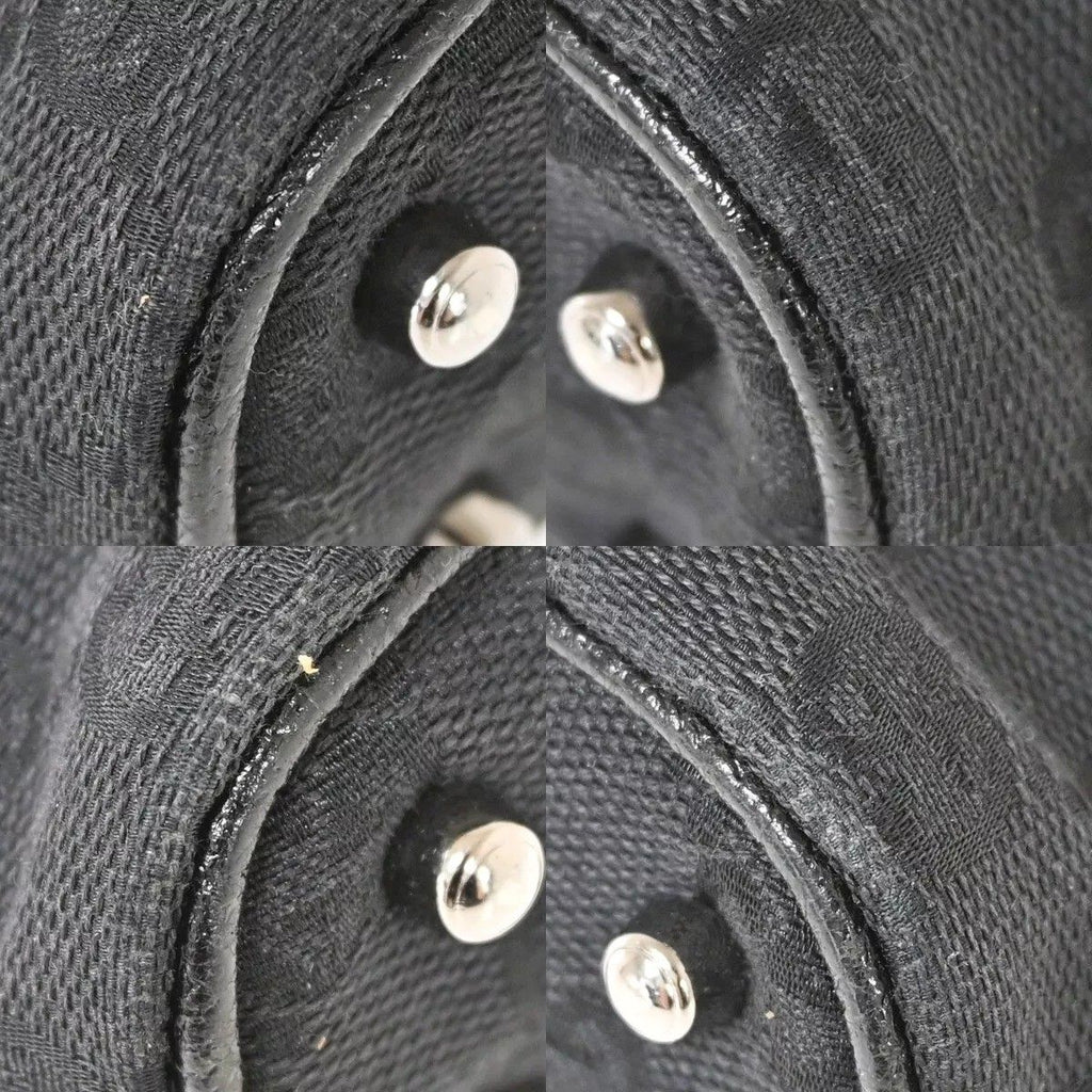 Gucci GG Pattern Tote Canvas Black — view 5