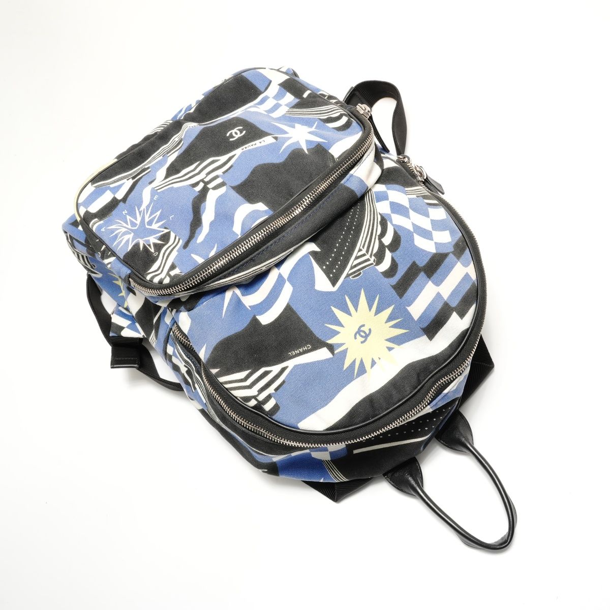 Chanel Backpack Cotton 27 Cruise Line la Pausa — view 8