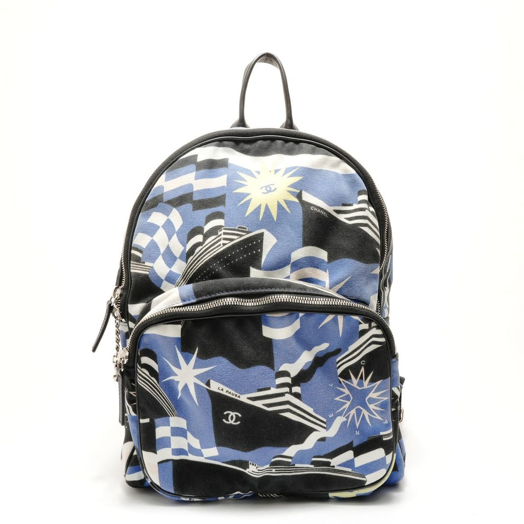 Chanel Backpack Cotton 27 Cruise Line la Pausa