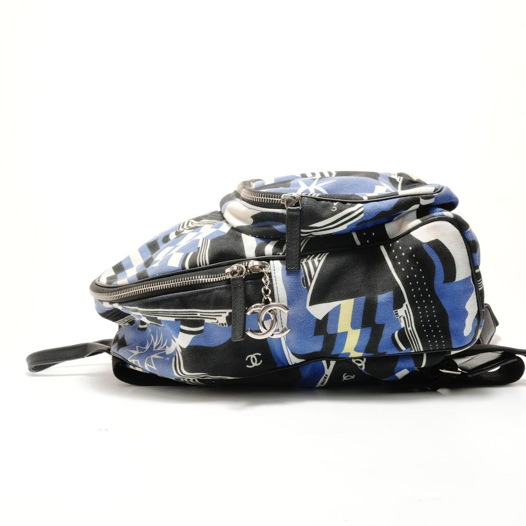 Chanel Backpack Cotton 27 Cruise Line la Pausa — view 3