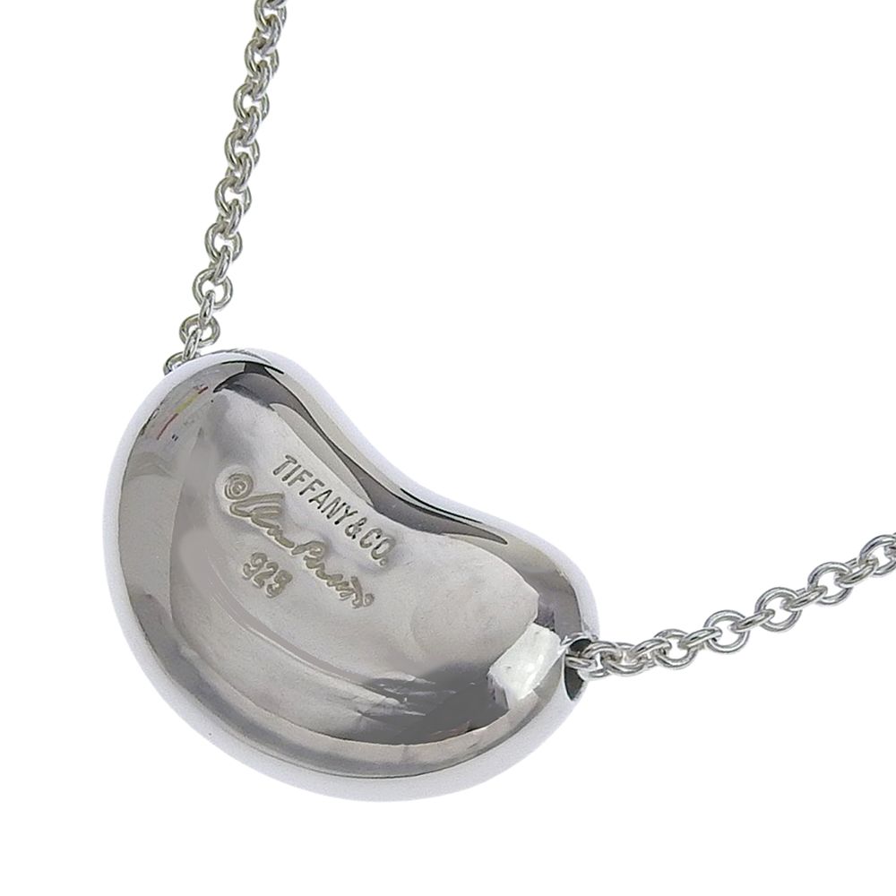 Tiffany & Co Bean Elsa Peretti 925 Sterling Silver Necklace — view 3