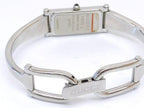Gucci Watch Bangle Stainless Steel Square Dial Quartz Pink Shell — view 2