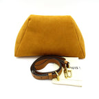 Louis Vuitton Steamer Millesime Leather Shoulder Bag Camel — view 7
