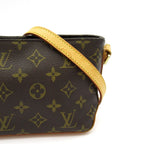 Louis Vuitton Trotter Monogram Shoulder Bag Brown — view 2