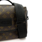 Louis Vuitton Trail Messenger Monogram Macassar Shoulder Bag Brown Pre Owned — view 2