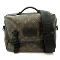 Louis Vuitton Trail Messenger Monogram Macassar Shoulder Bag Brown Pre Owned