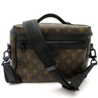 Louis Vuitton Trail Messenger Monogram Macassar Shoulder Bag Brown Pre Owned — view 4