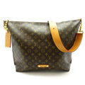 Louis Vuitton Bagabond Hobo Monogram Shoulder Bag Brown
