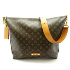 Louis Vuitton Bagabond Hobo Monogram Shoulder Bag Brown