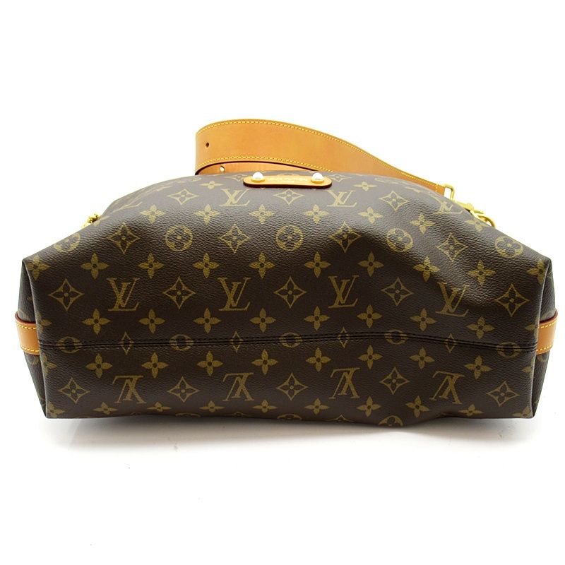 Louis Vuitton Bagabond Hobo Monogram Shoulder Bag Brown — view 6