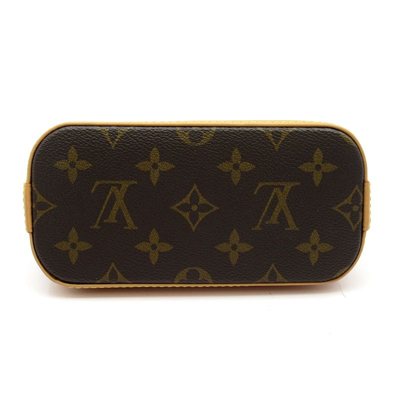 Louis Vuitton Nano Alma Monogram Handbag Brown — view 6