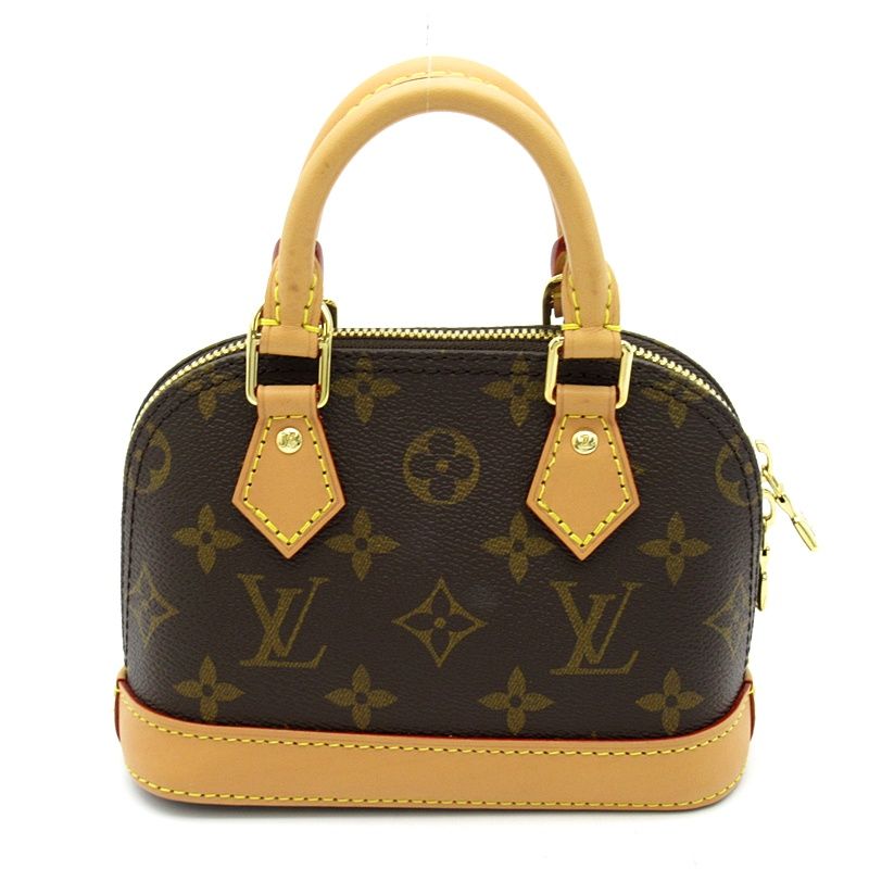 Louis Vuitton Nano Alma Monogram Handbag Brown — view 4