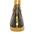 Louis Vuitton Nano Alma Monogram Handbag Brown — view 5