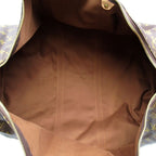 Louis Vuitton Keepall Bandouliere 60 Monogram Boston Bag Brown — view 7