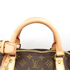 Louis Vuitton Keepall Bandouliere 60 Monogram Boston Bag Brown — view 2