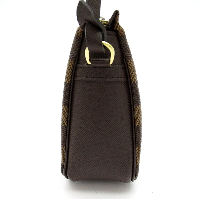 Louis Vuitton Trousse Makeup Damier Handbag Brown — view 5