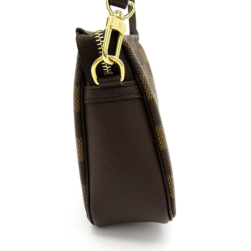 Louis Vuitton Trousse Makeup Damier Handbag Brown — view 3