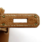 Hermes Birkin 30 Courchevel Handbag Gold — view 8