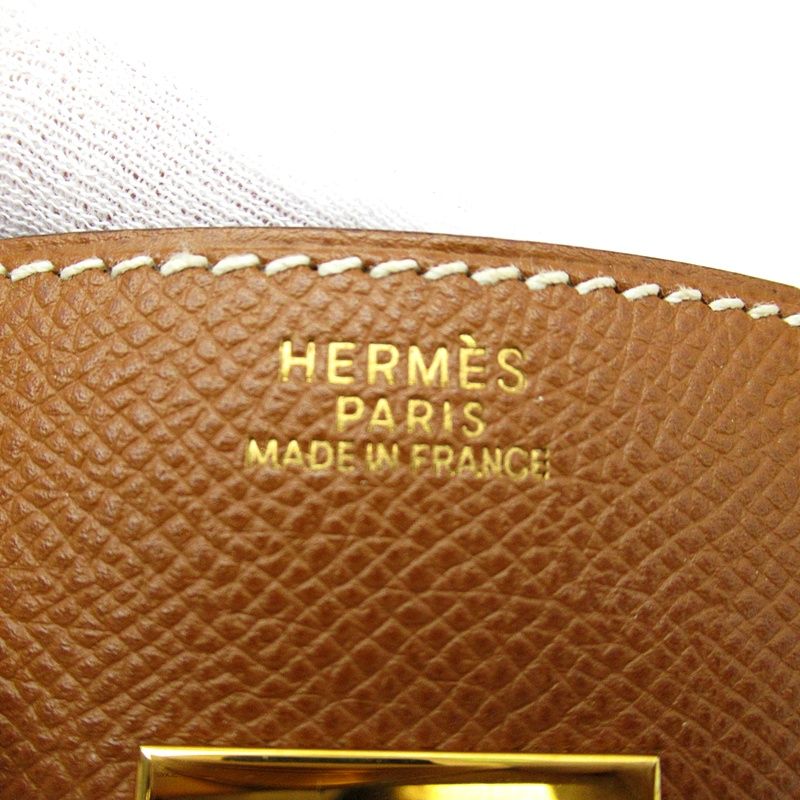 Hermes Birkin 30 Courchevel Handbag Gold — view 7