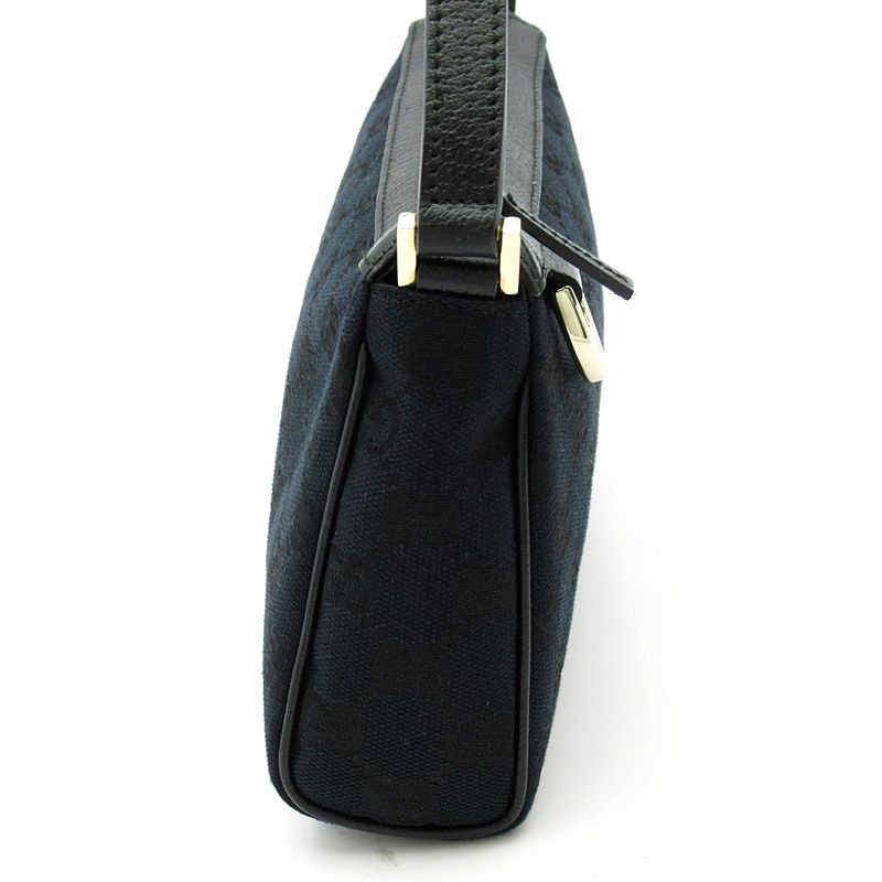 Gucci Handbag Pouch GG Canvas Black — view 5