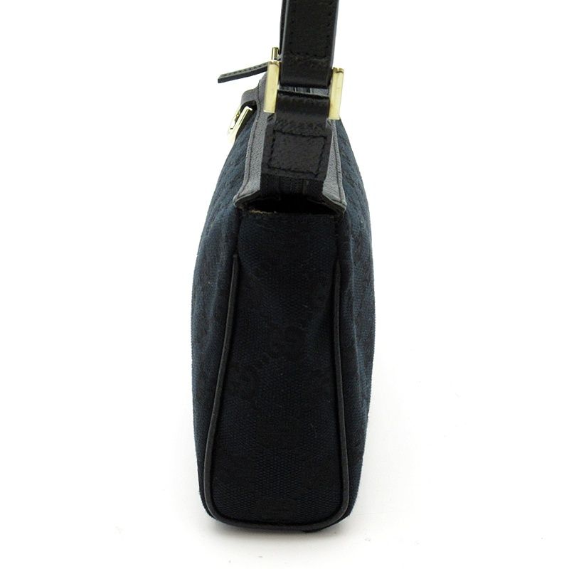 Gucci Handbag Pouch GG Canvas Black — view 3