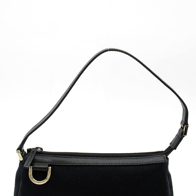 Gucci Handbag Pouch GG Canvas Black — view 2