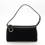 Gucci Handbag Pouch GG Canvas Black